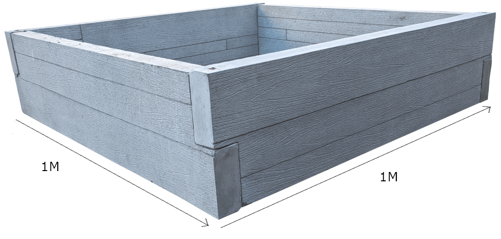 Concrete Garden Box Dimensions